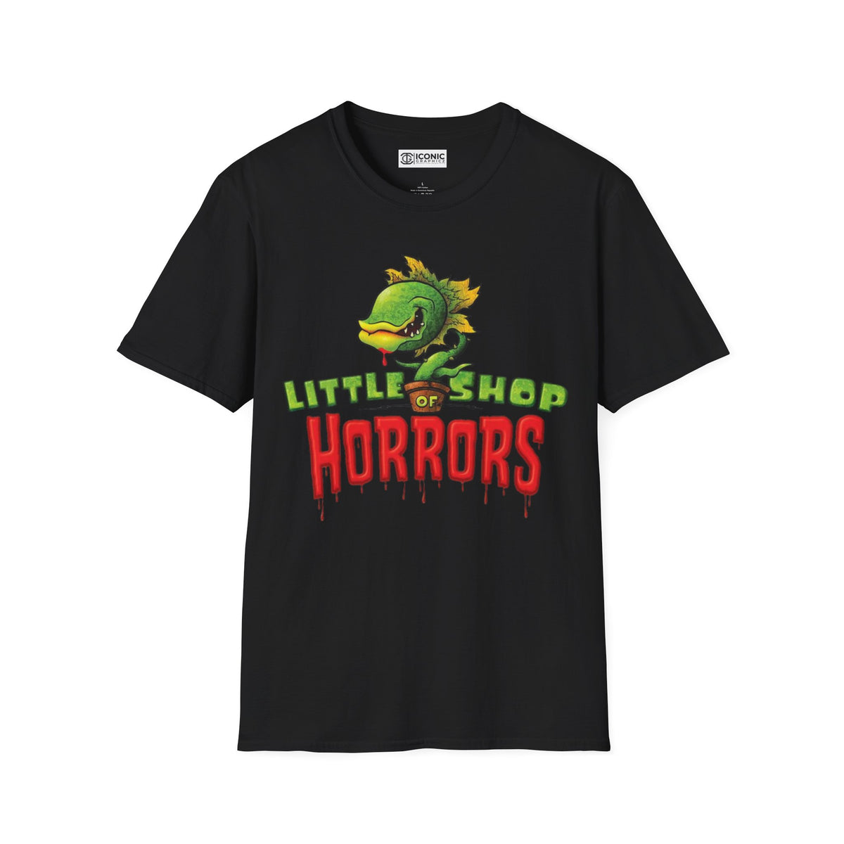 Little shop of horrors Unisex Softstyle T-Shirt - IGZ Clothing 