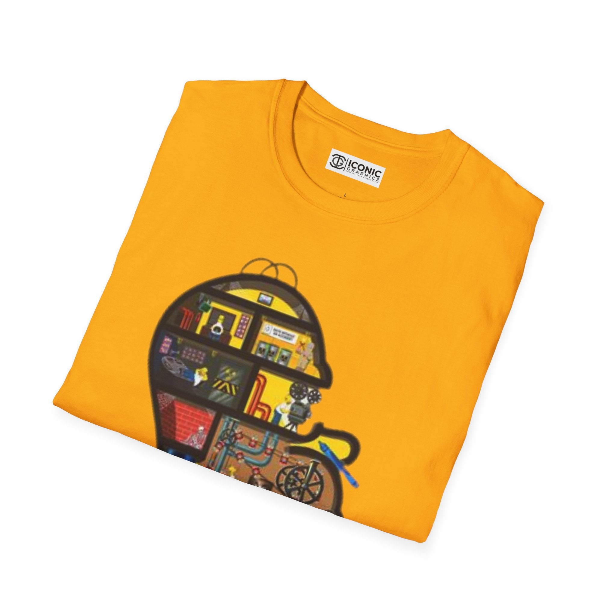 Simpsons Unisex Softstyle T-Shirt - IGZ Clothing 