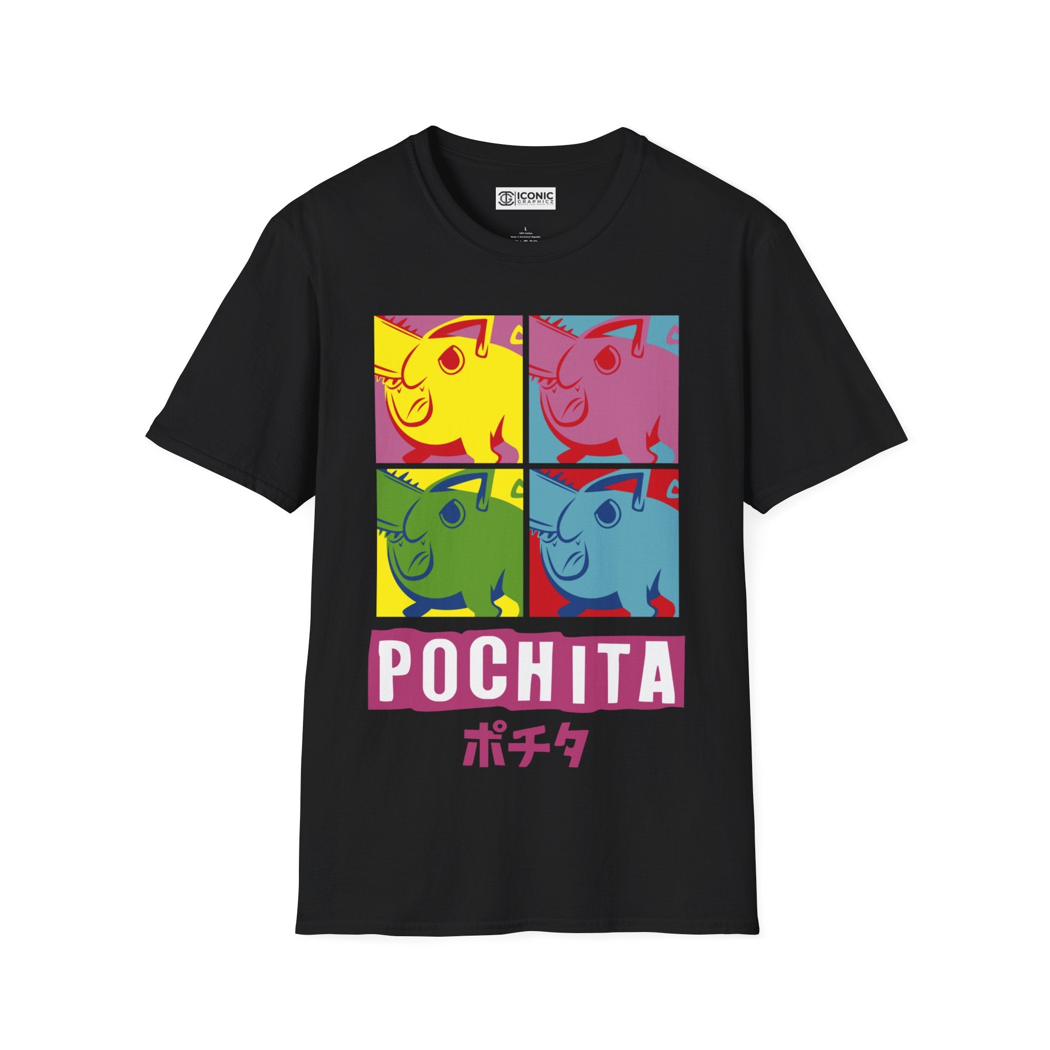 Pochita Unisex Softstyle T-Shirt - Premium T-Shirt from - Just $26! Shop now at IGZ Clothing 