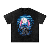 Stitch Acid Wash Oversize T-Shirt