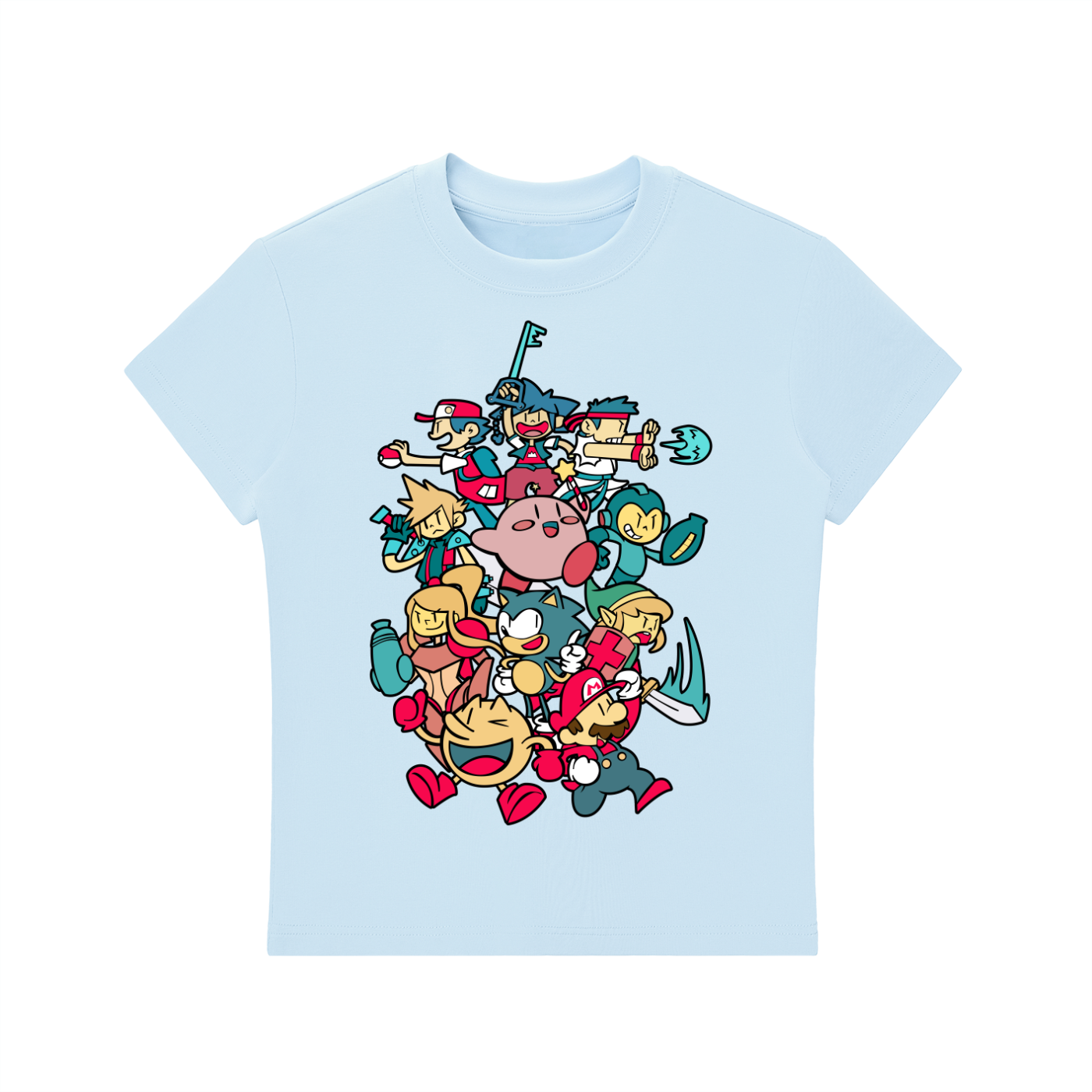 Essential Bodycon Crewneck T-Shirt