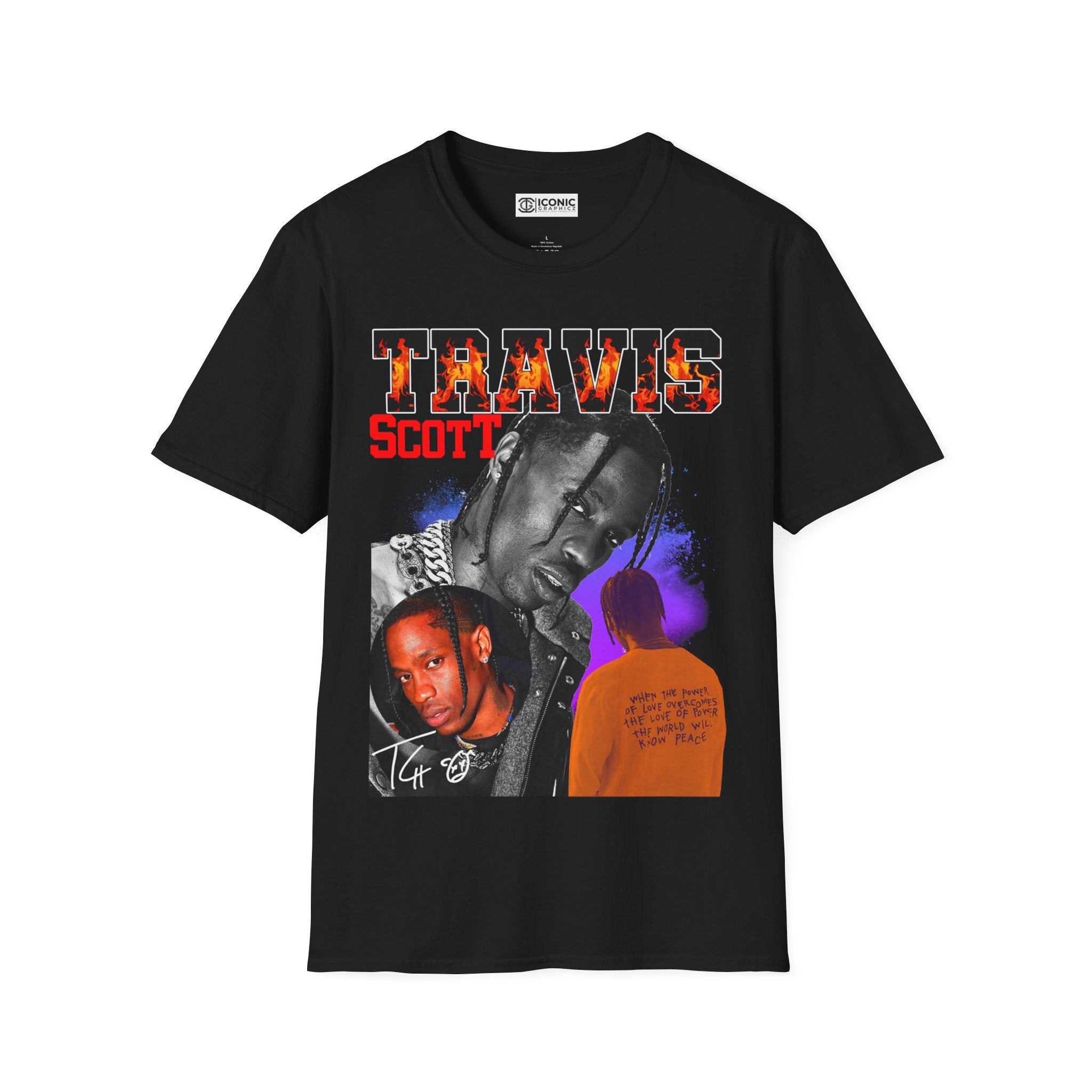 Travis Scott Unisex Softstyle T-Shirt - IGZ Clothing 