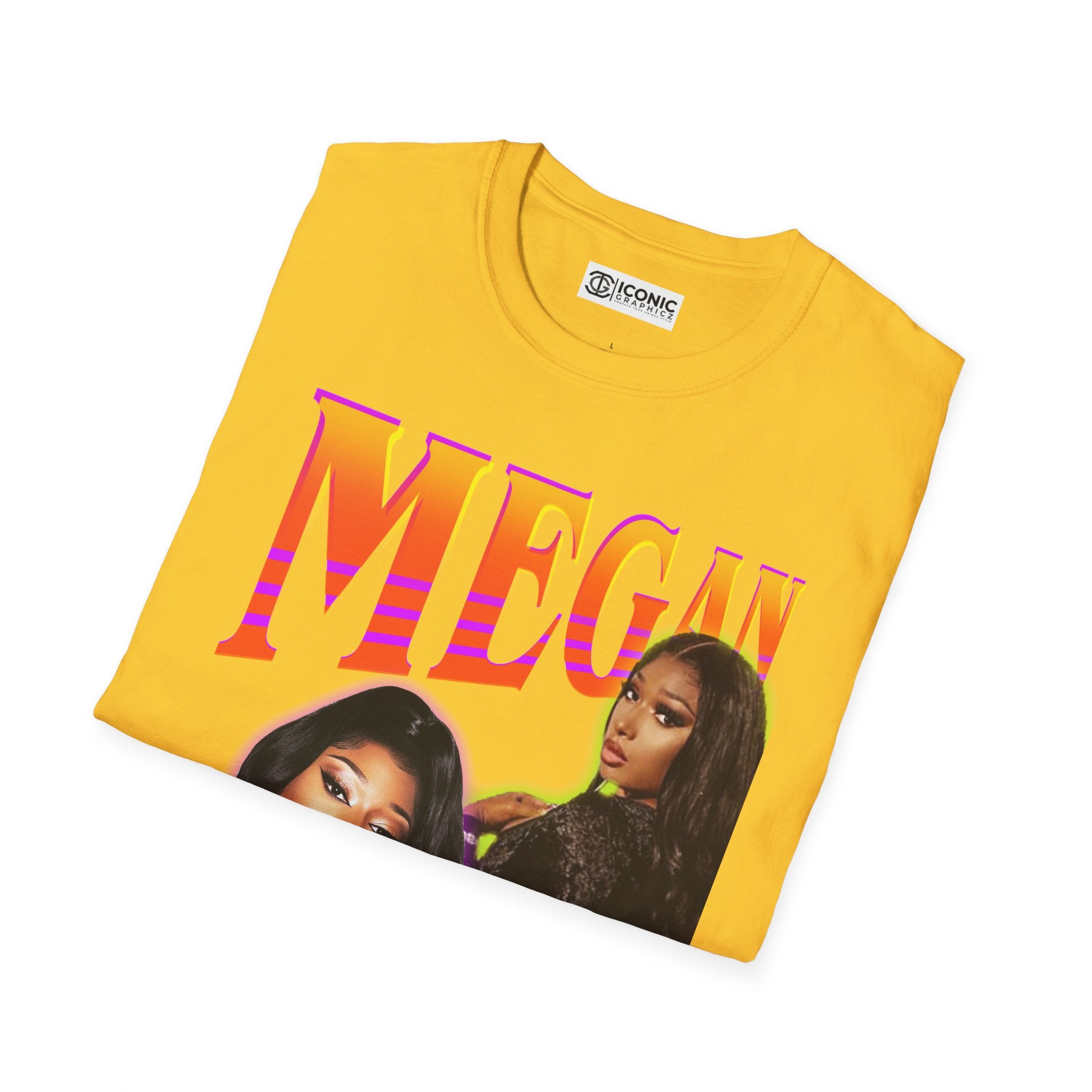 Megan the Stallion Unisex Softstyle T-Shirt - IGZ Clothing 