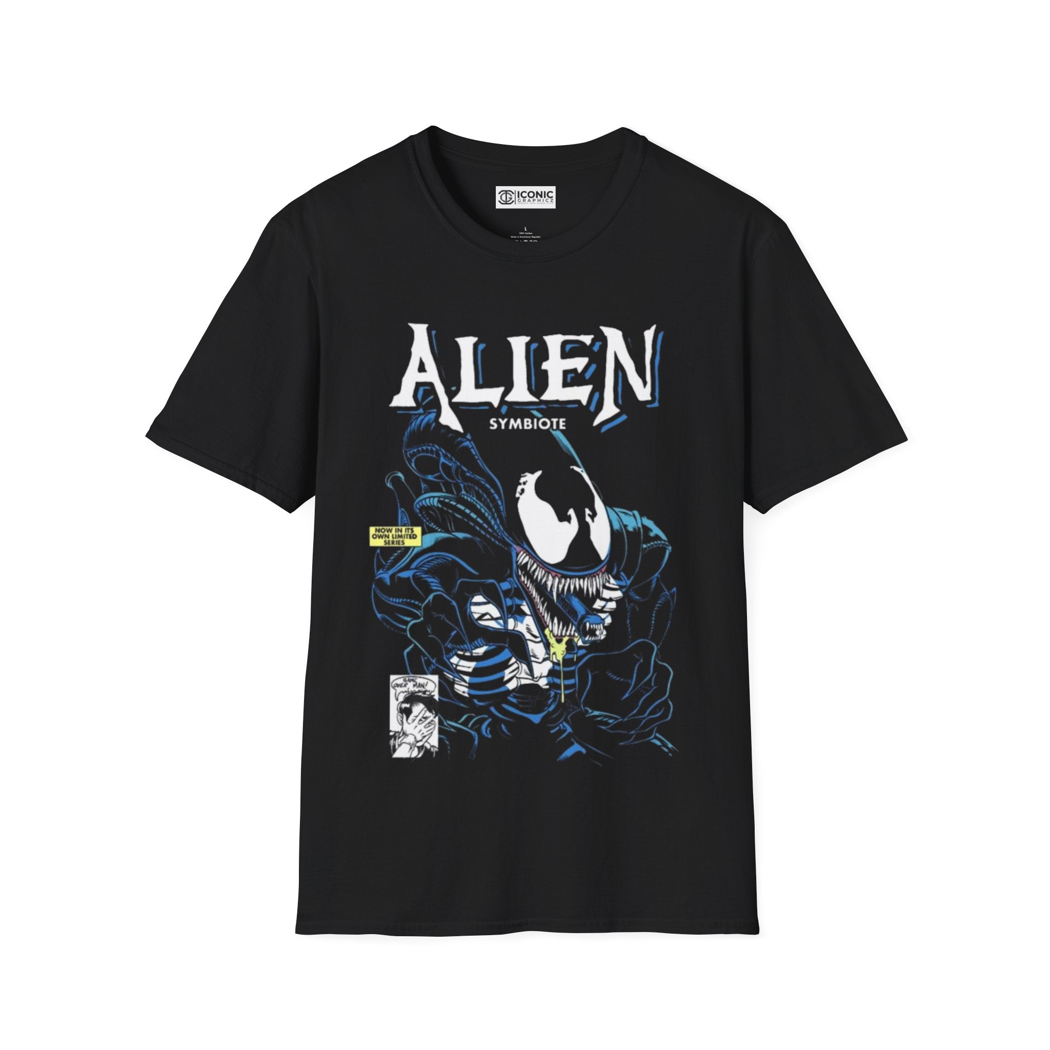 Alien and Venom Unisex Softstyle T-Shirt