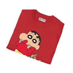 Shinchan Unisex Softstyle T-Shirt - IGZ Clothing 