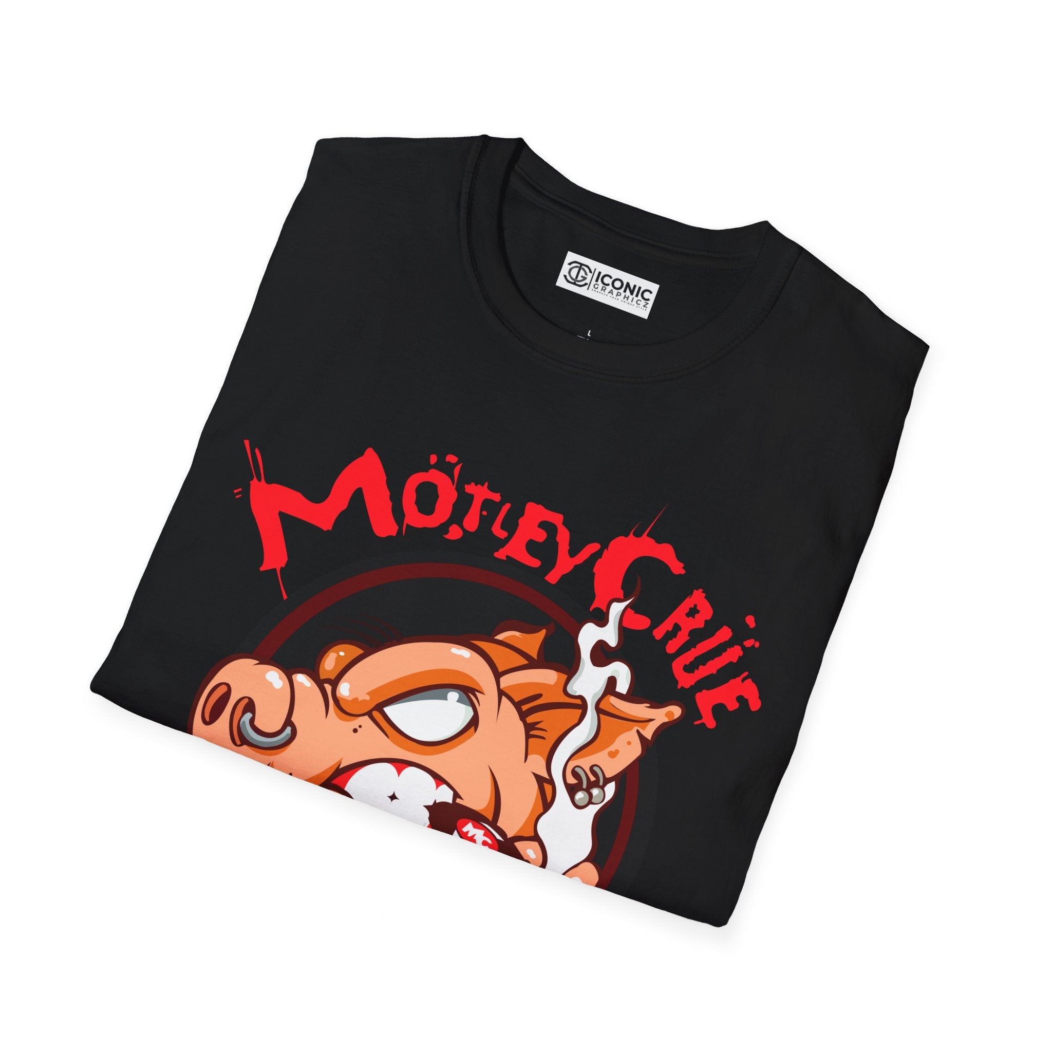 Motley Crue Unisex Softstyle T-Shirt - IGZ Clothing 