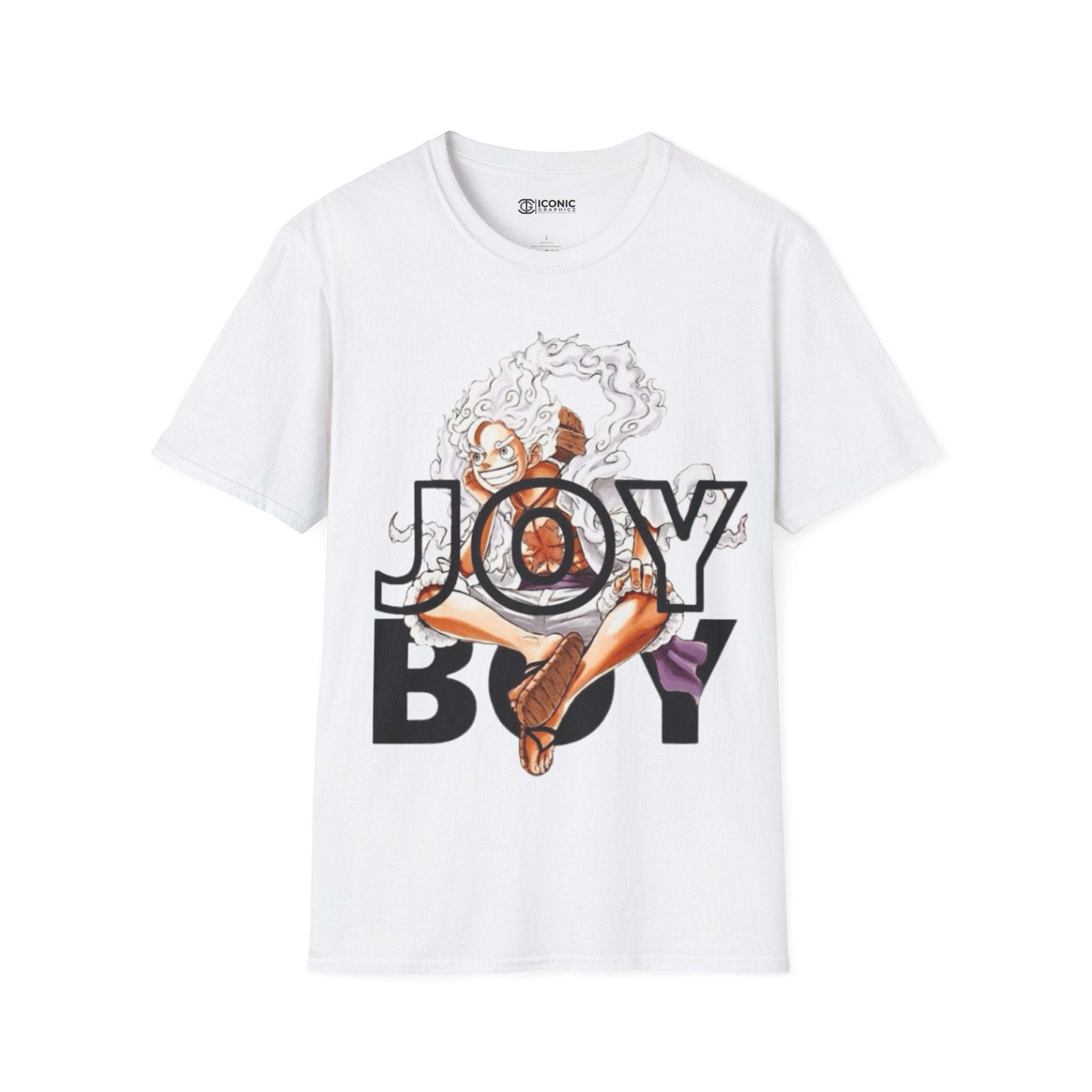 Sun God Luffy Unisex Softstyle T-Shirt - IGZ Clothing 