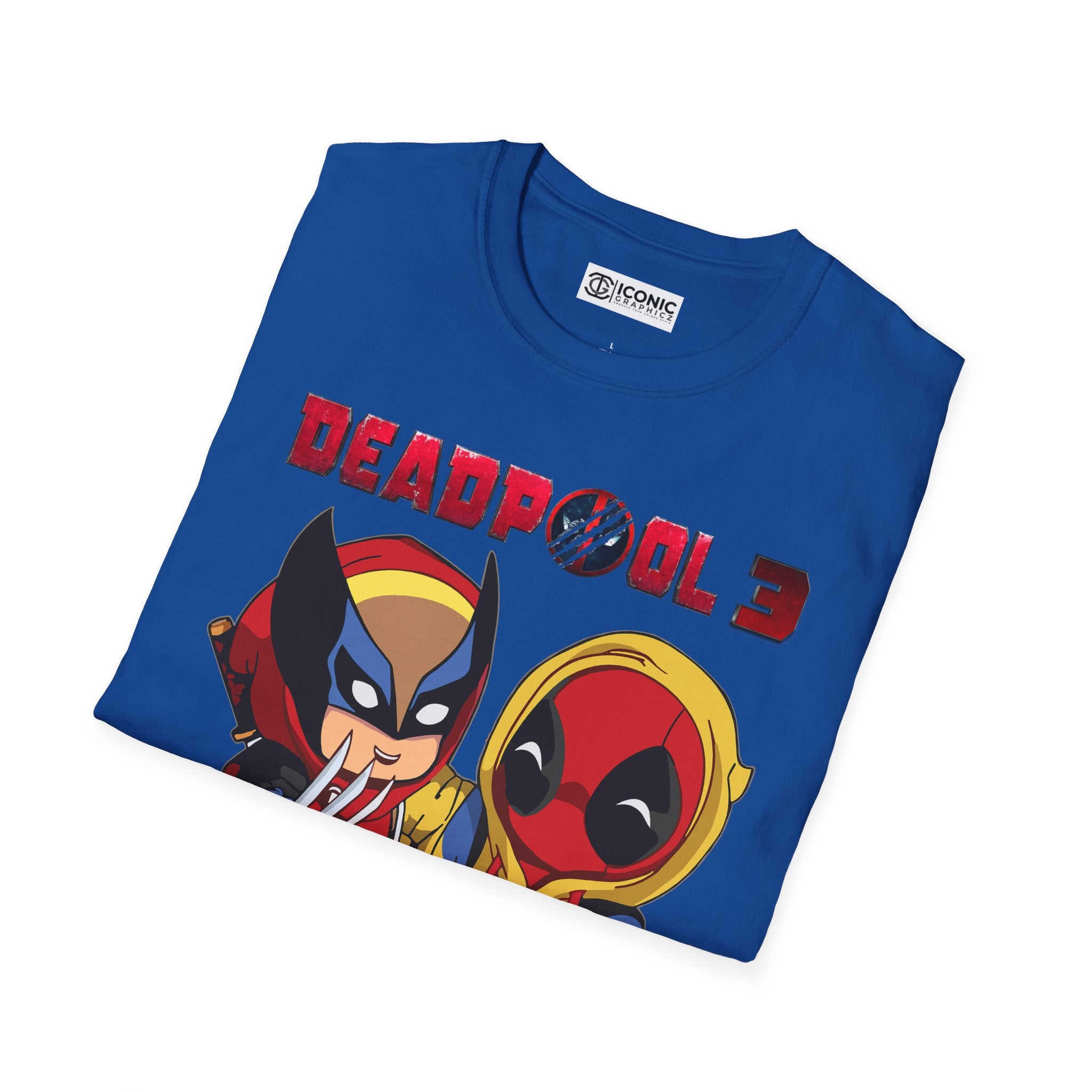 Deadpool and Wolverine Unisex Softstyle T-Shirt - IGZ Clothing 