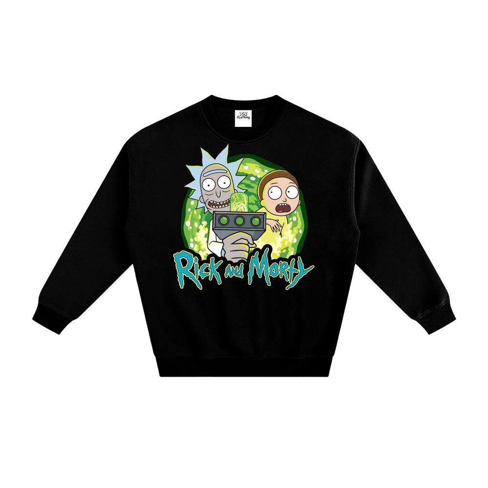 Rick and Morty Fleeced Sweatshirt