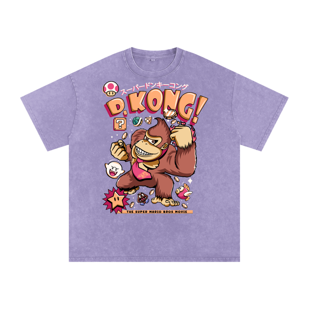 Donkey Kong Acid Wash Oversize T-Shirt