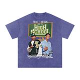 Snoop Dogg x Wizkhalifa Acid Wash Oversize T-Shirt