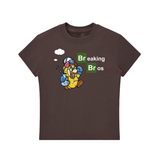 Mario x Breaking Bad Parody Essential Bodycon Crewneck T-Shirt