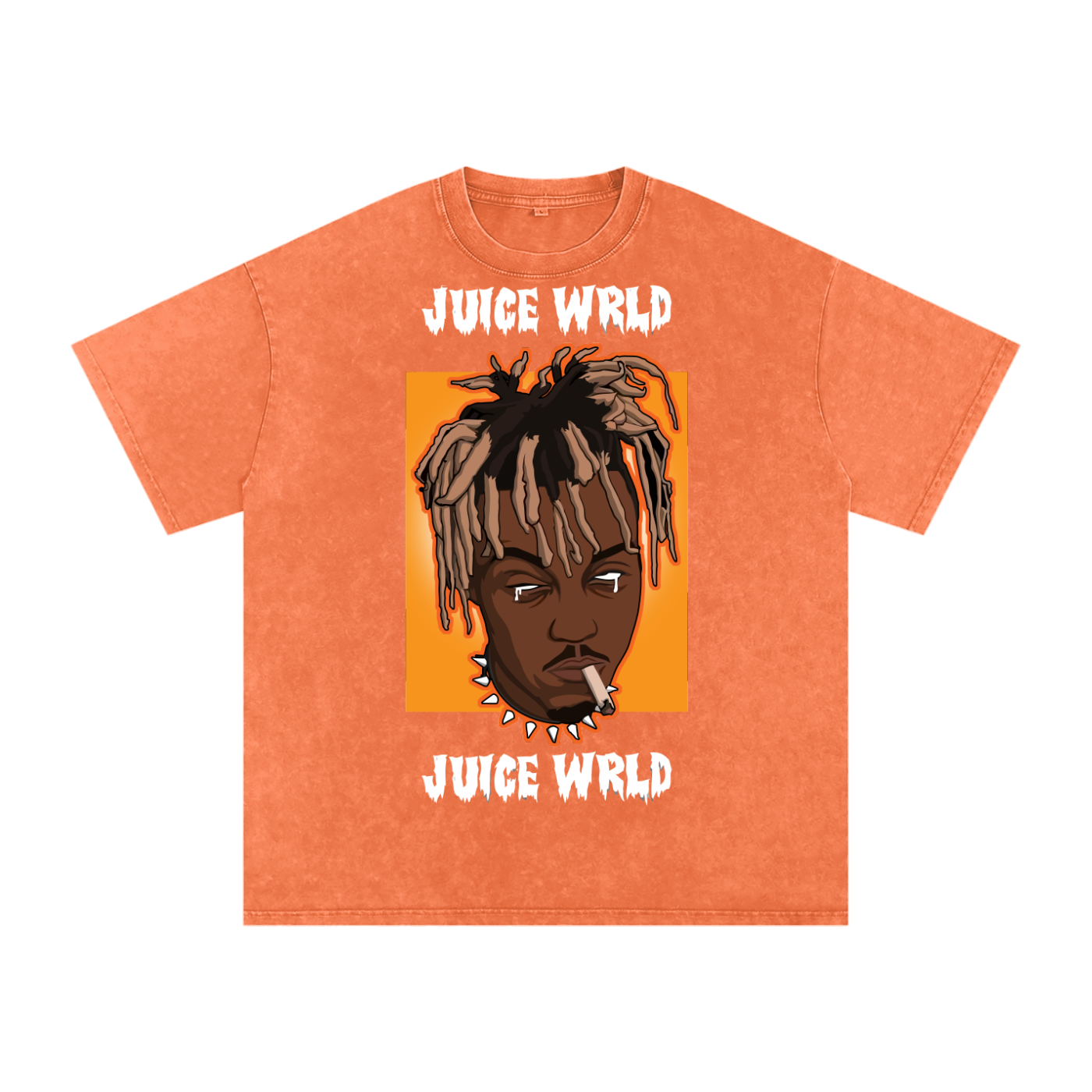 Juice Wrld Acid Wash Oversize T-Shirt