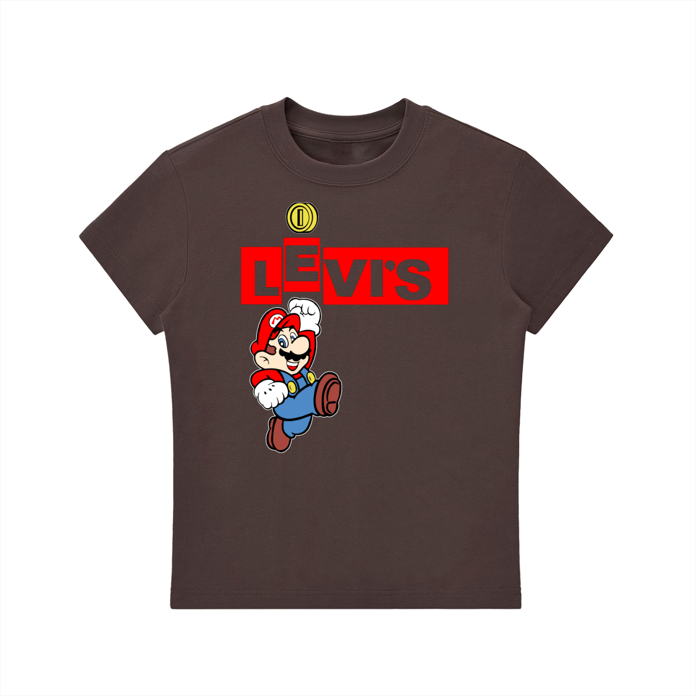 Essential Bodycon Crewneck T-Shirt