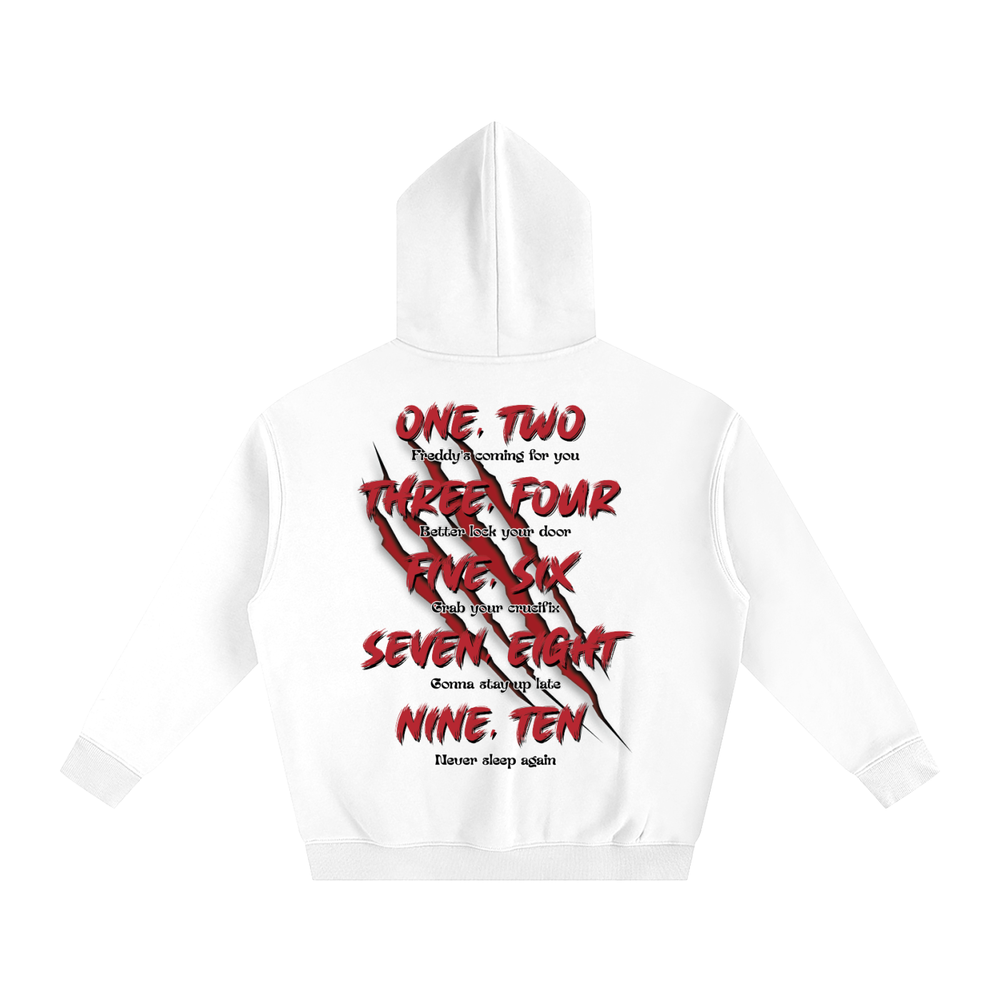 Freddy Krueger Oversize Fleeced Hoodie