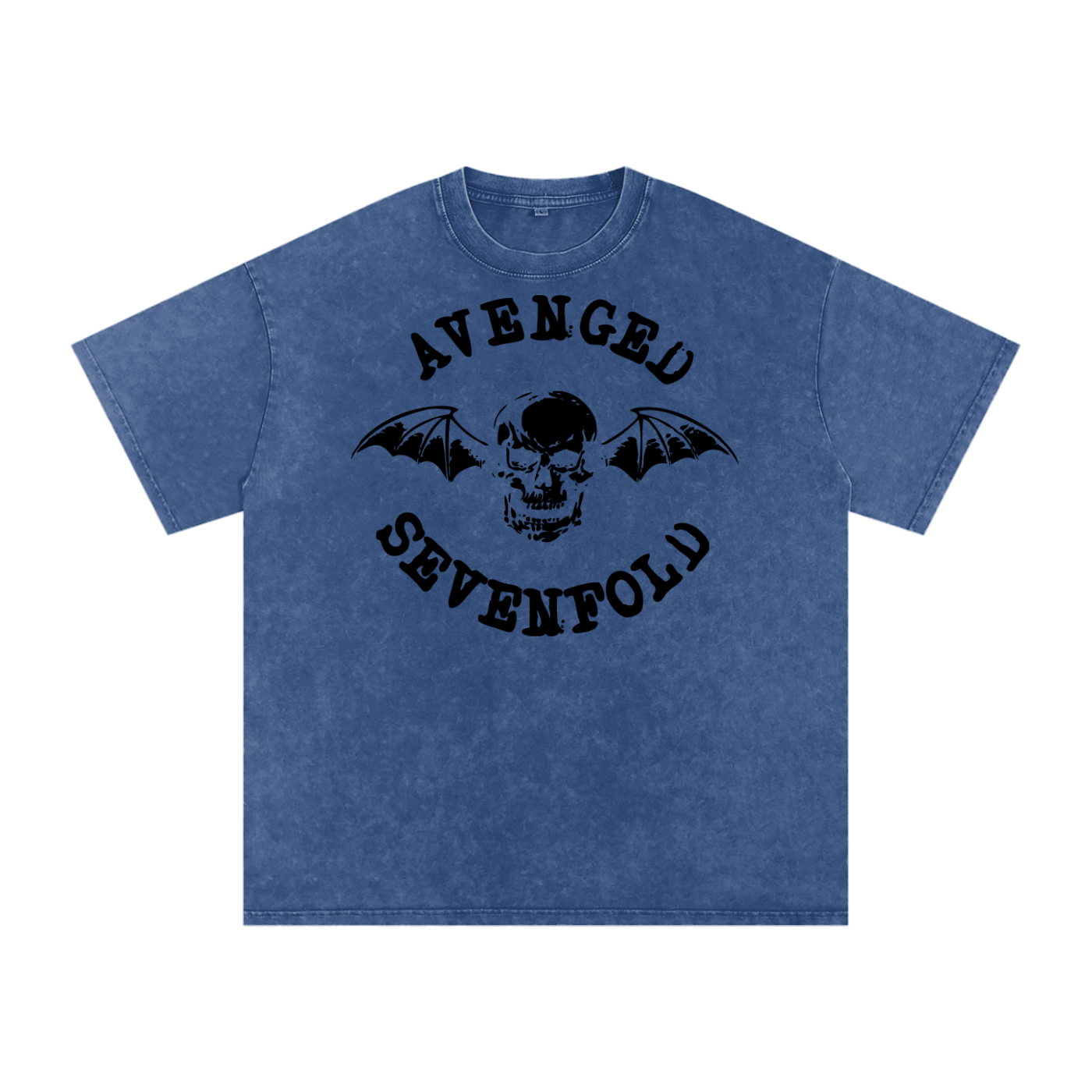 Avenged Sevenfold Acid Wash Oversize T-Shirt