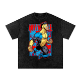 Invincible Acid Wash Oversize T-Shirt