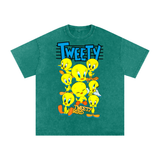 Tweety Acid Wash Oversize T-Shirt