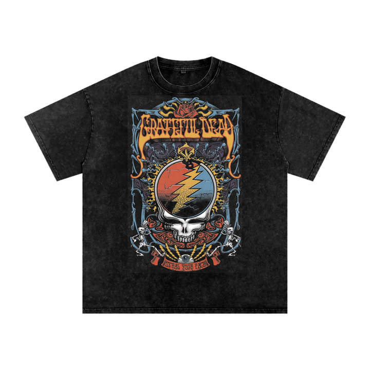 Grateful Dead Acid Wash Oversize T-Shirt