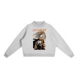 Shishiba Sakamoto Days Essential Fleece Mid-Neck Crew Sweatshirt