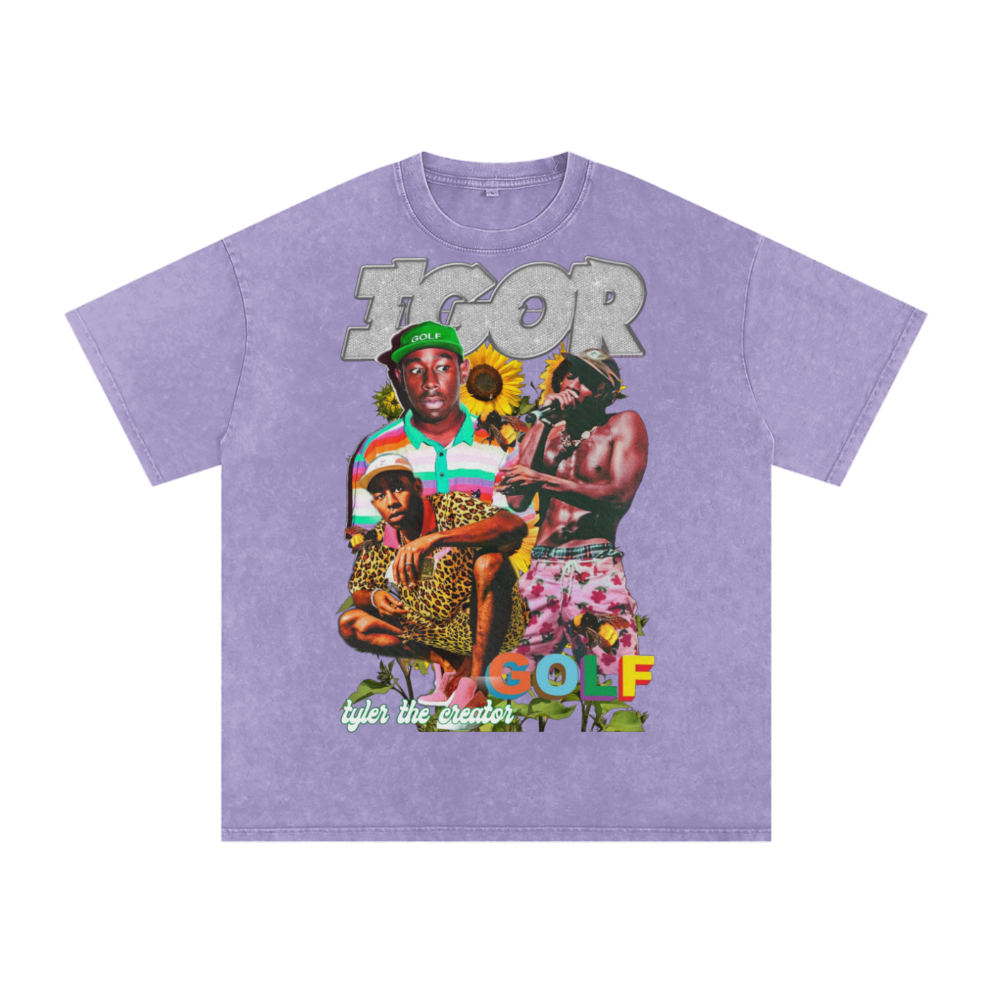 Tyler The Creator Acid Wash Oversize T-Shirt