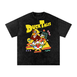 Duck Tales Acid Wash Oversize T-Shirt
