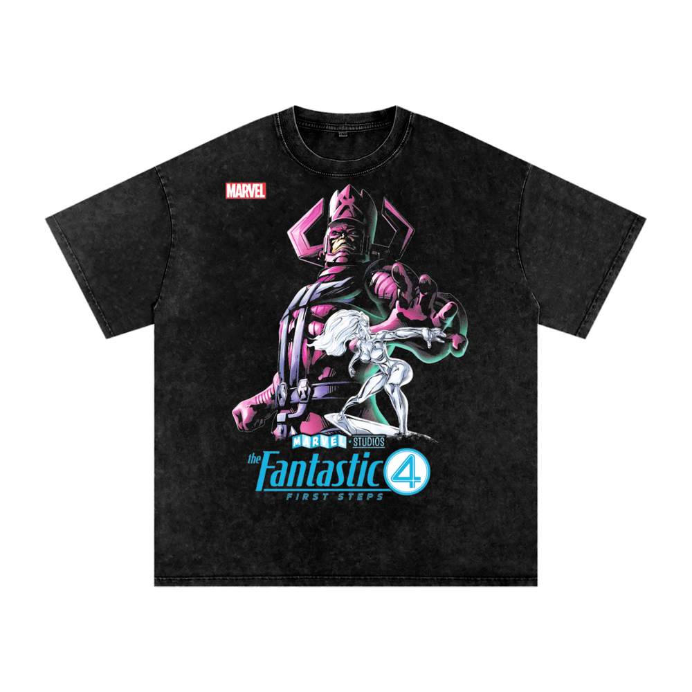 Fantastic Four Acid Wash Oversize T-Shirt