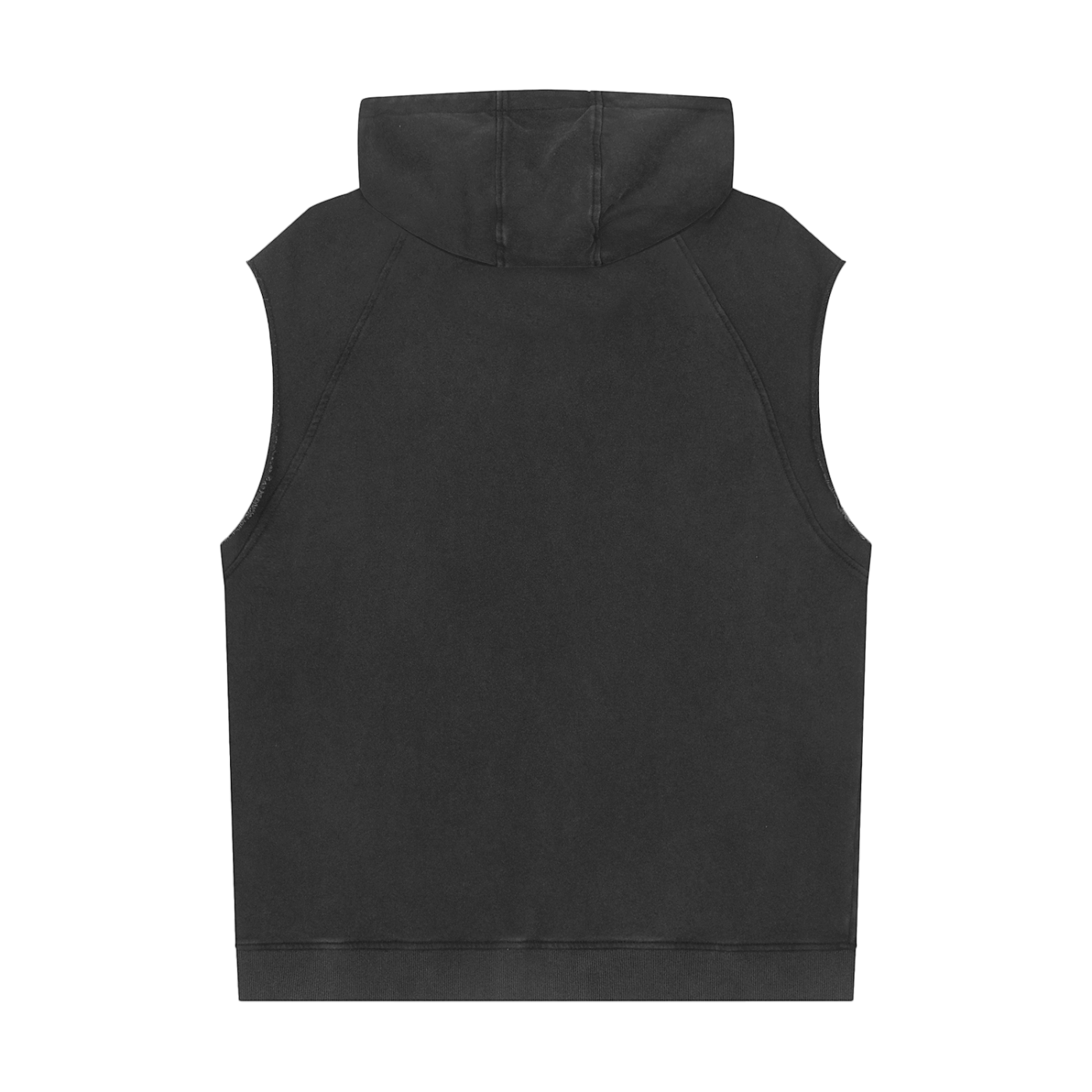 Ulqiorra Bleach Snow Washed Sleeveless Hoodie