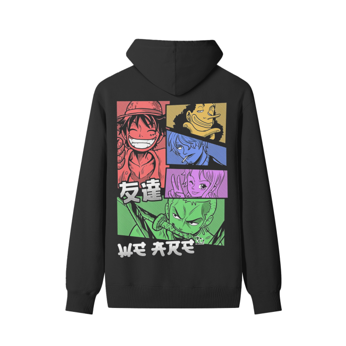 Straw Hats One Piece Hoodie - 