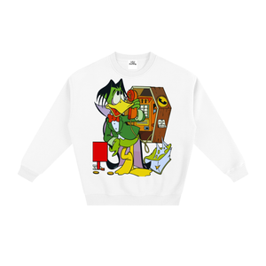 Duck Dracula Fleeced Sweatshirt
