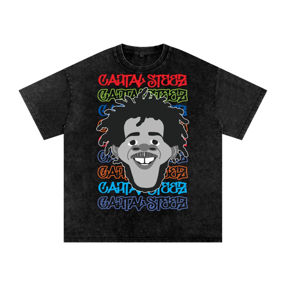 Capital Steez Acid Wash Oversize T-Shirt