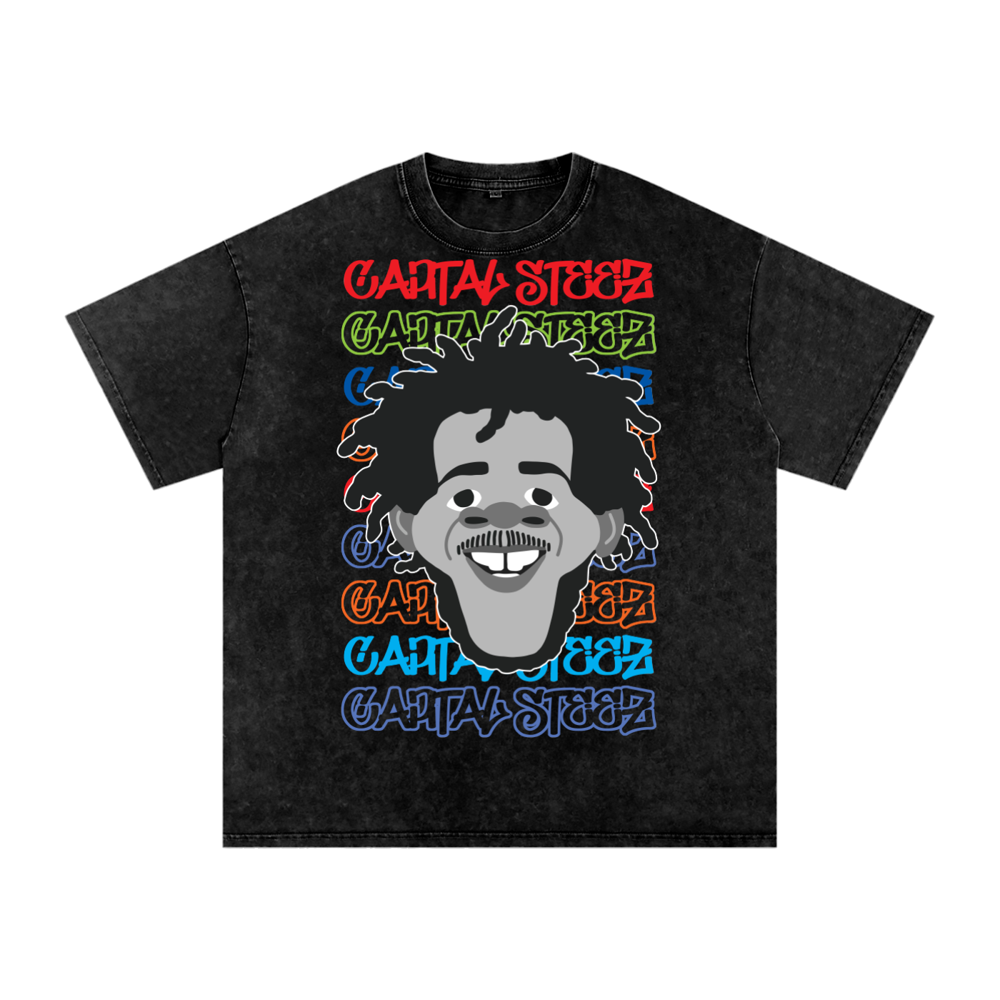 Capital Steez Acid Wash Oversize T-Shirt