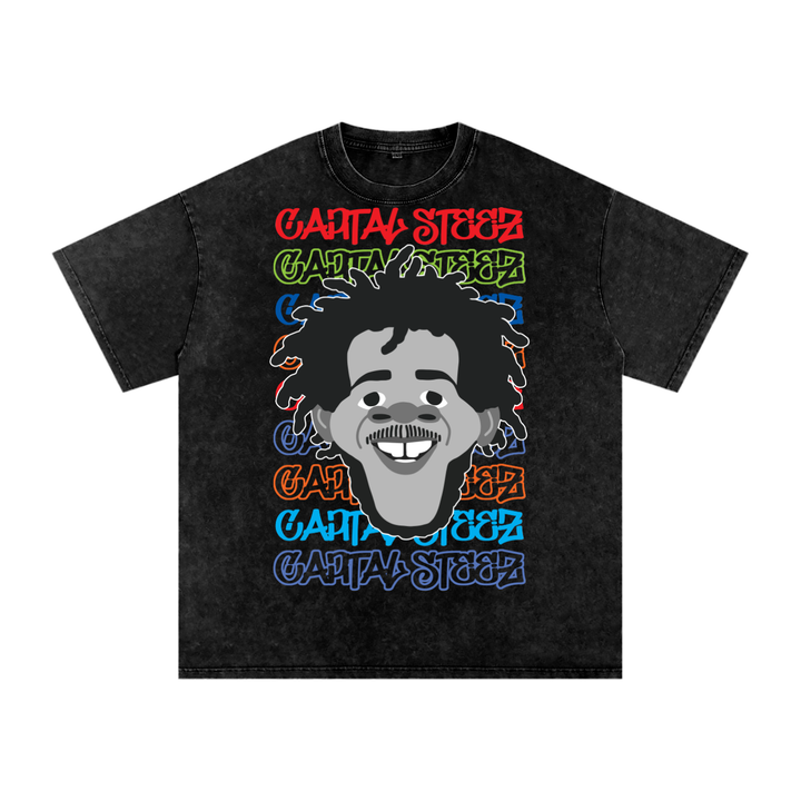 Capital Steez Acid Wash Oversize T-Shirt