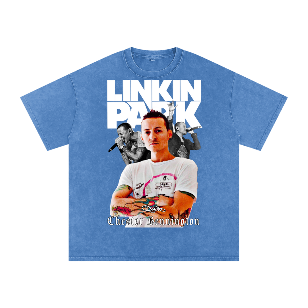 Linkin Park Acid Wash Oversize T-Shirt