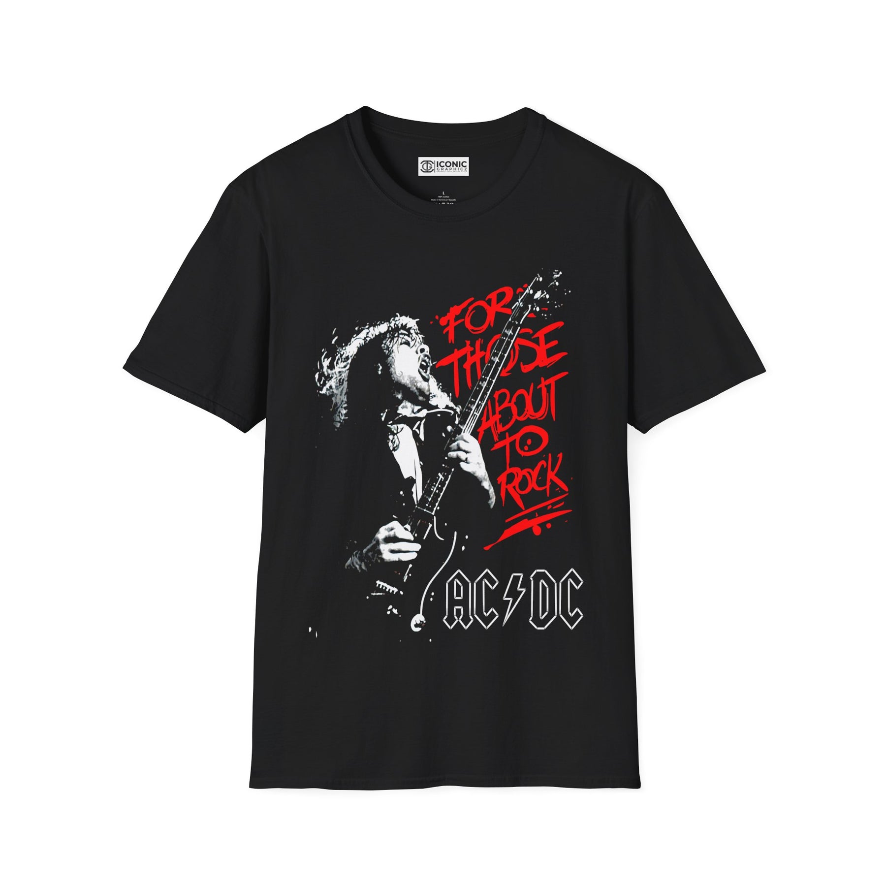 ACDC T-Shirt - IGZ Clothing  - ACDC Unisex Softstyle T-Shirt 