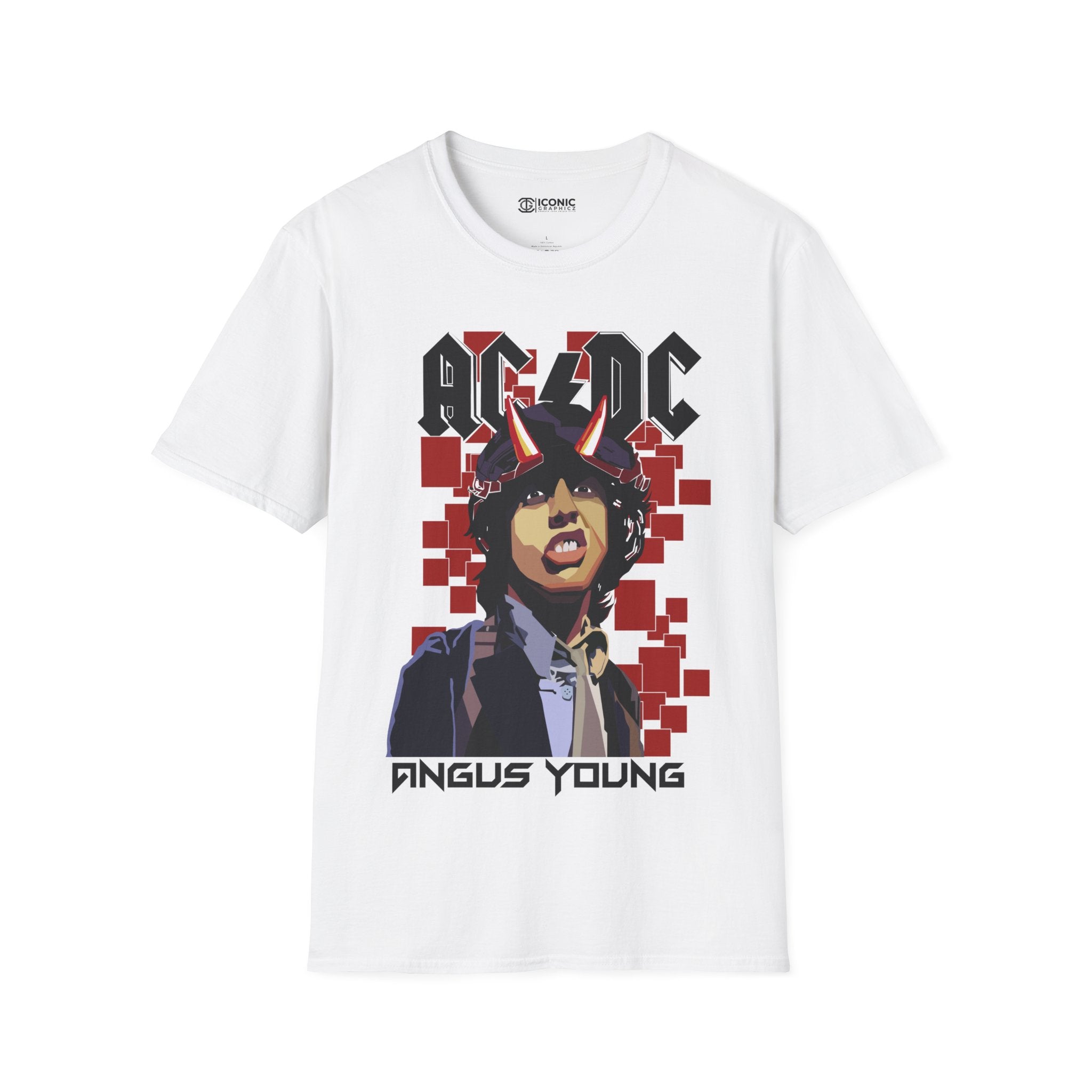 ACDC T-Shirt - IGZ Clothing  - ACDC Unisex Softstyle T-Shirt Best Price 26 at IGZ Clothing 
