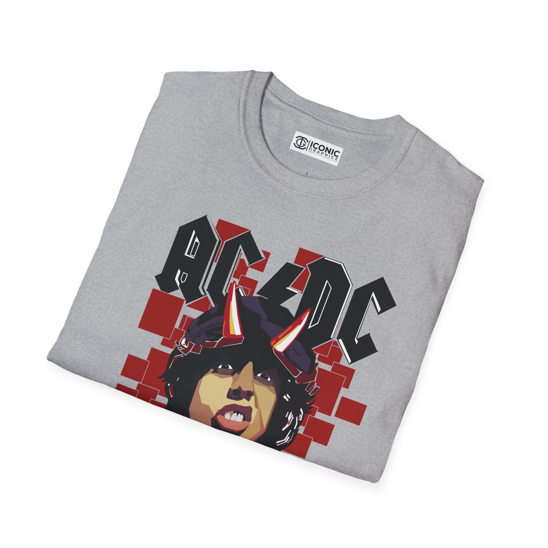 ACDC T-Shirt - IGZ Clothing  - ACDC Unisex Softstyle T-Shirt Best Price 26 at IGZ Clothing 
