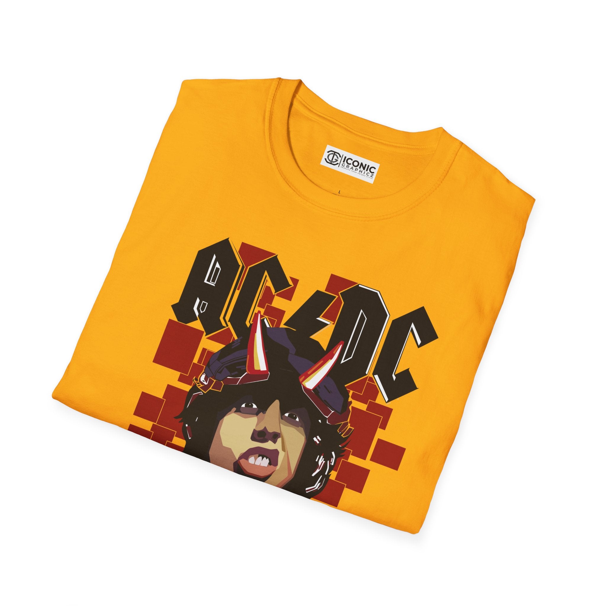 ACDC T-Shirt - IGZ Clothing  - ACDC Unisex Softstyle T-Shirt Best Price 26 at IGZ Clothing 