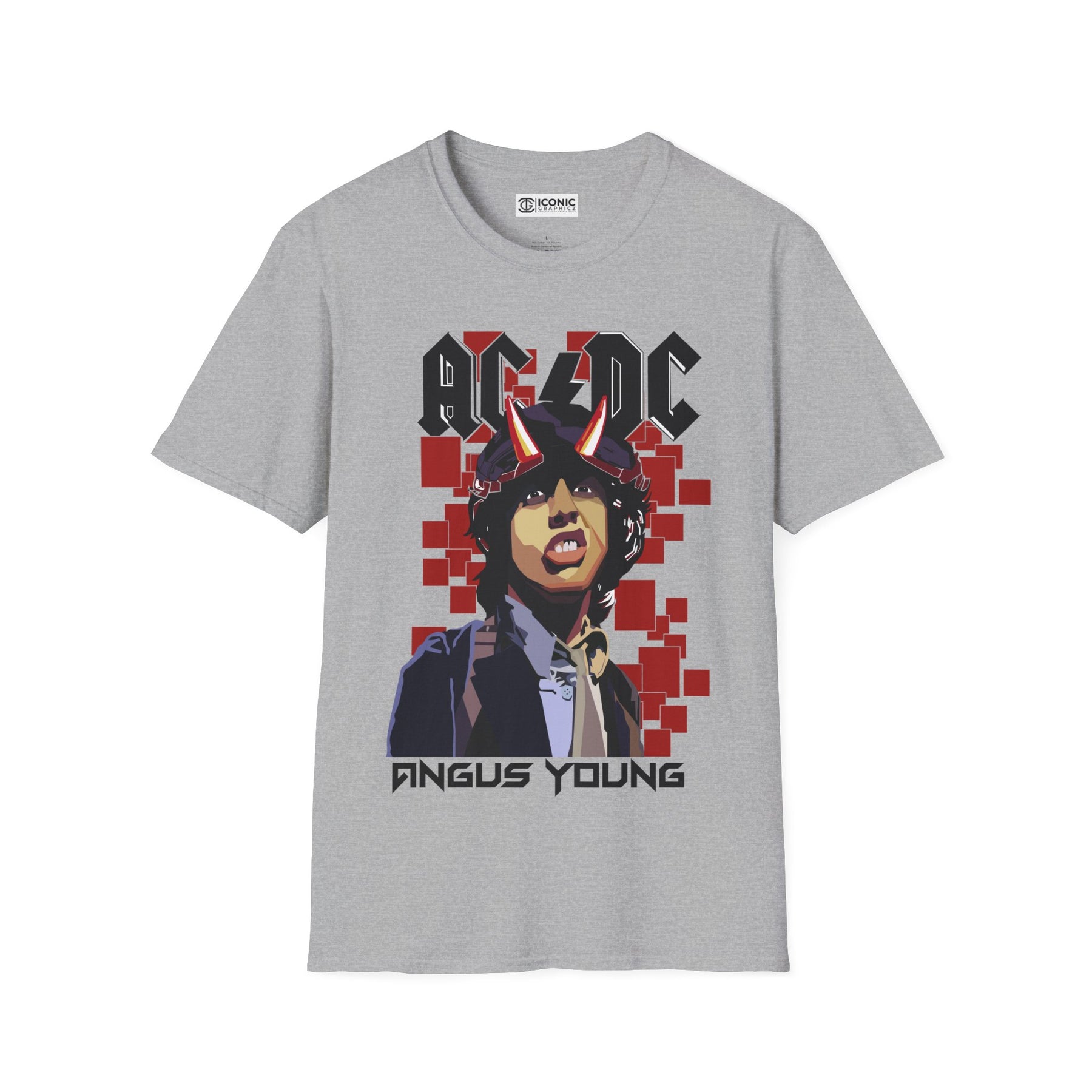 ACDC T-Shirt - IGZ Clothing  - ACDC Unisex Softstyle T-Shirt Best Price 26 at IGZ Clothing 