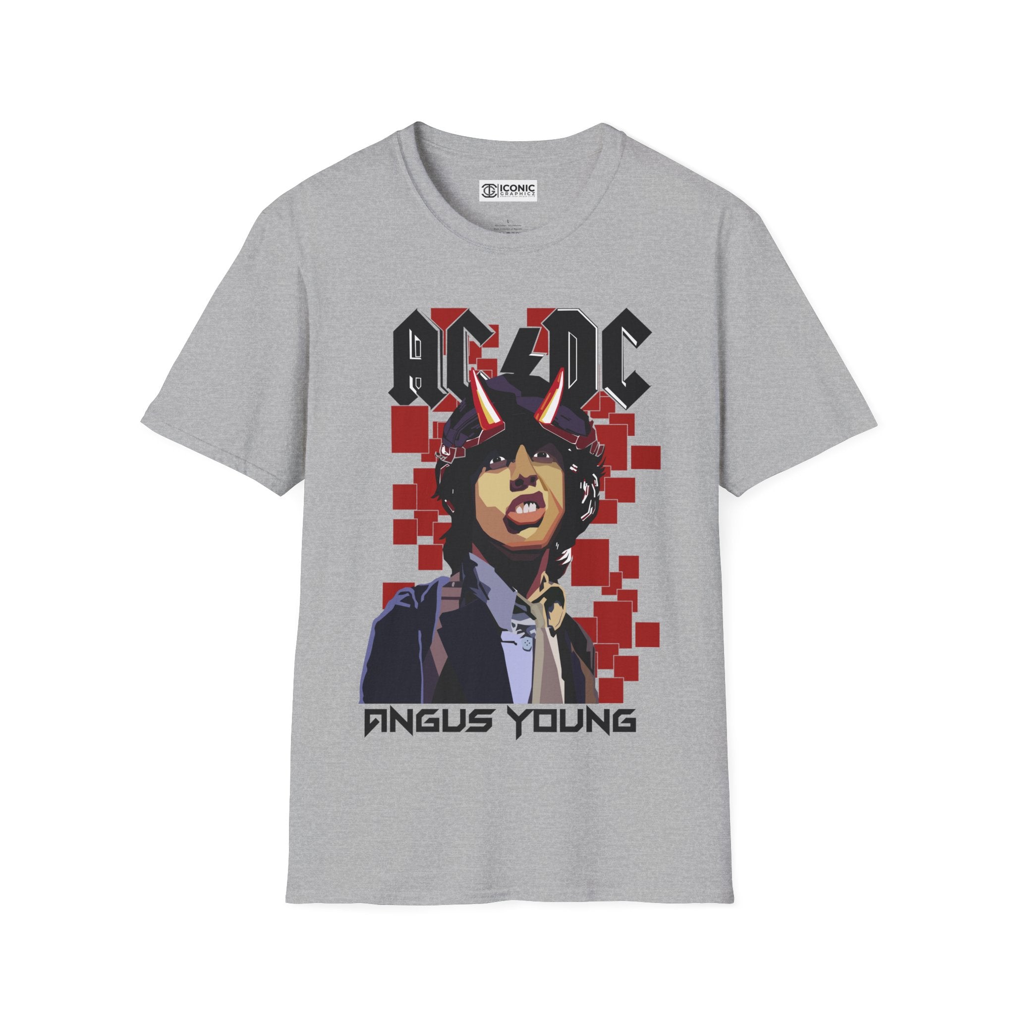 ACDC T-Shirt - IGZ Clothing  - ACDC Unisex Softstyle T-Shirt Best Price 26 at IGZ Clothing 