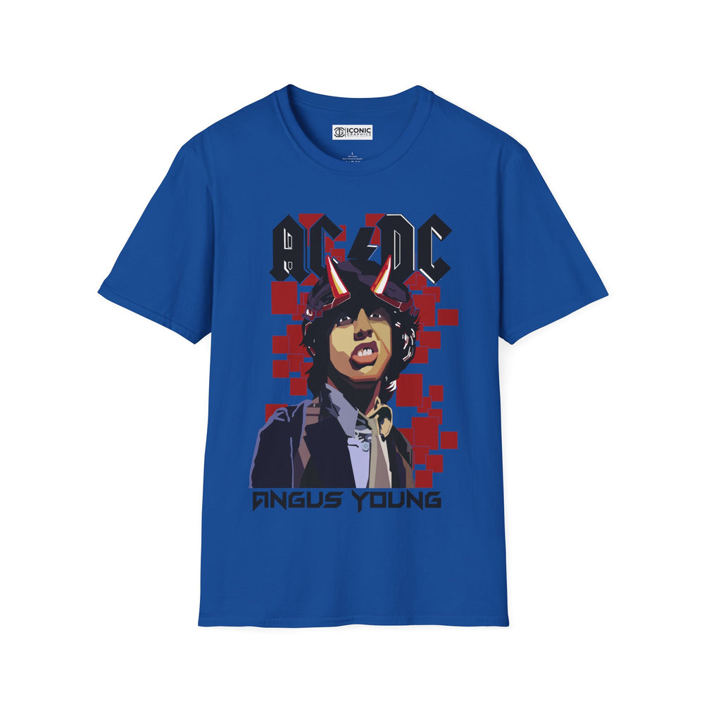 ACDC T-Shirt - IGZ Clothing  - ACDC Unisex Softstyle T-Shirt Best Price 26 at IGZ Clothing 