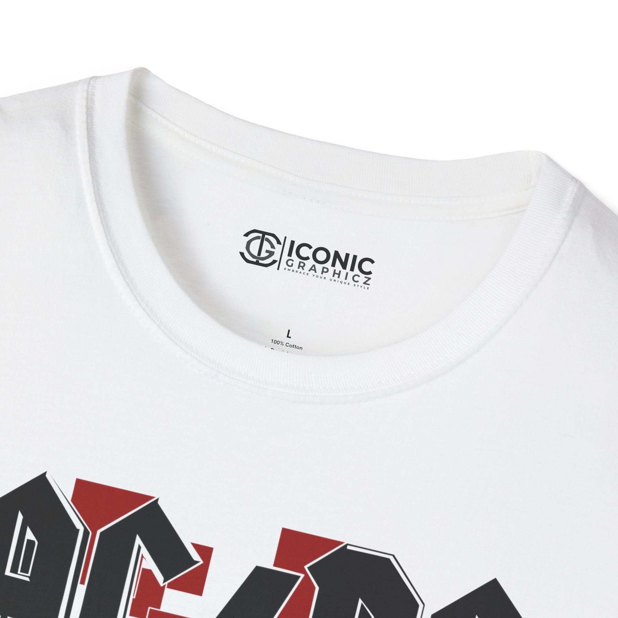 ACDC T-Shirt - IGZ Clothing  - ACDC Unisex Softstyle T-Shirt Best Price 26 at IGZ Clothing 