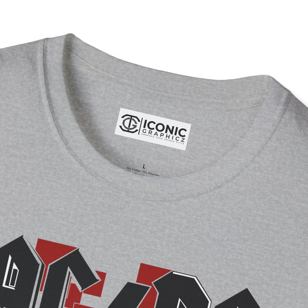ACDC T-Shirt - IGZ Clothing  - ACDC Unisex Softstyle T-Shirt Best Price 26 at IGZ Clothing 