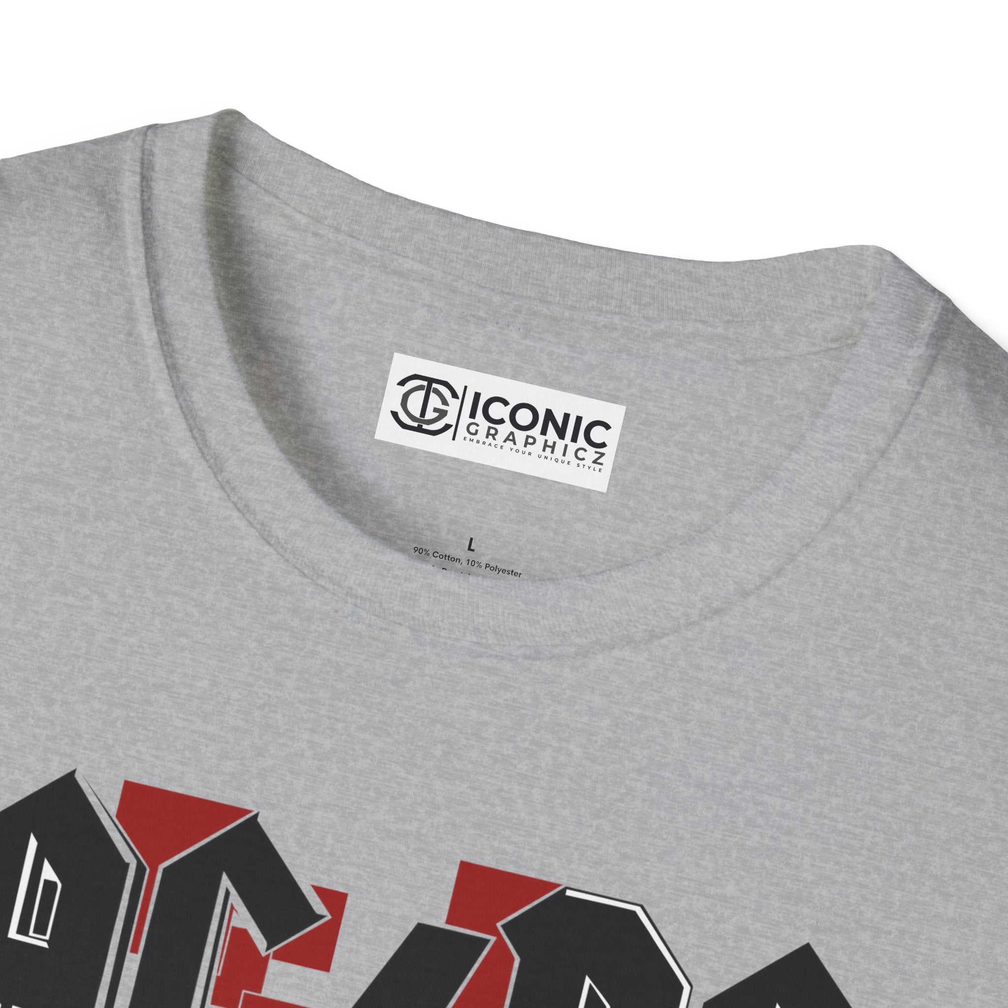 ACDC T-Shirt - IGZ Clothing  - ACDC Unisex Softstyle T-Shirt Best Price 26 at IGZ Clothing 