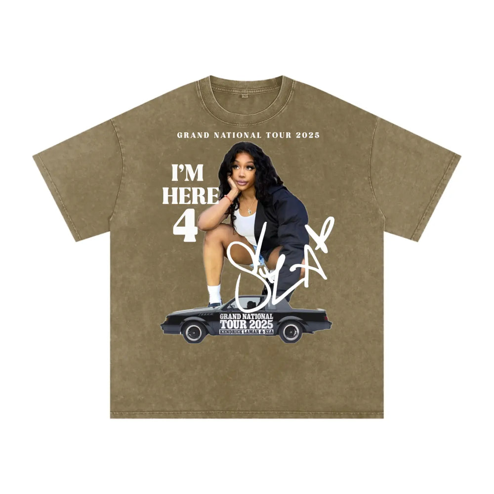 Acid Wash Oversize T-Shirt - 250 GSM ODMPOD