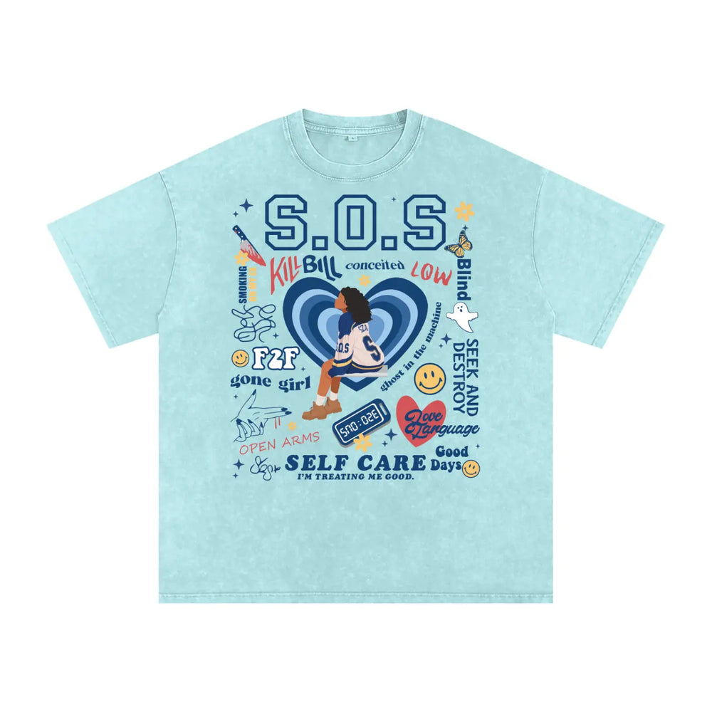 Acid Wash Oversize T-Shirt - 250 GSM ODMPOD