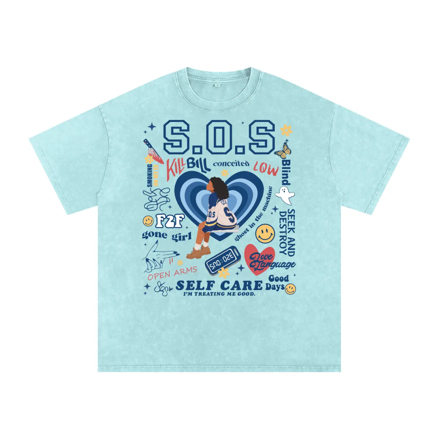 Acid Wash Oversize T-Shirt - 250 GSM ODMPOD