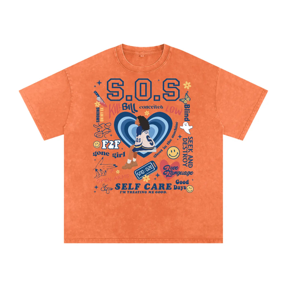 Acid Wash Oversize T-Shirt - 250 GSM ODMPOD