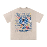 Acid Wash Oversize T-Shirt - 250 GSM ODMPOD