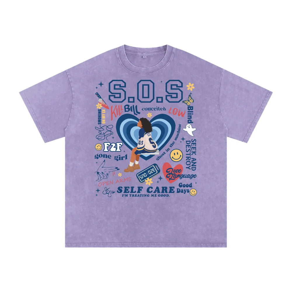 Acid Wash Oversize T-Shirt - 250 GSM ODMPOD